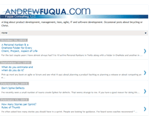 Tablet Screenshot of andrewfuqua.com